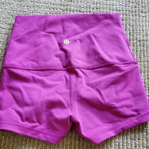 Lululemon Boogie Roll Down Shorts in Regal Plum - Picture 3 of 5